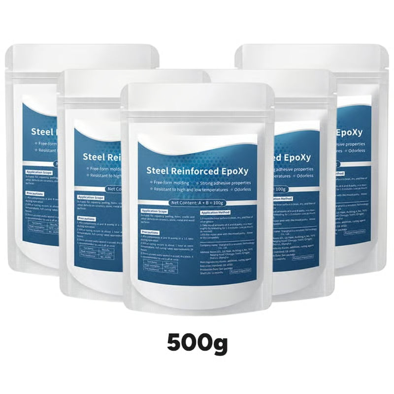 Heavy-Duty Steel Repair Putty