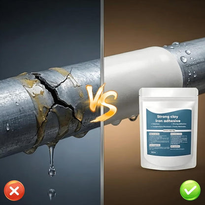 Heavy-Duty Steel Repair Putty