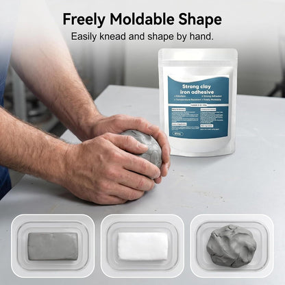Heavy-Duty Steel Repair Putty