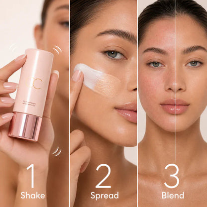 LOVILDS Sheer Face Base – Lightweight Natural Coverage