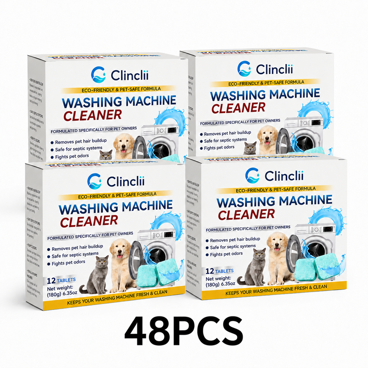 Clinclii FreshWash Tabs
