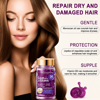 Hair Smoothing Serum Capsules