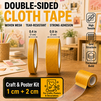 Heavy-Duty Double-Sided Cloth Tape