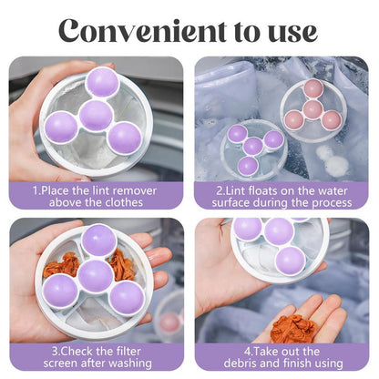 TAILEDEN FurCatch™ Floating Laundry Hair Catcher