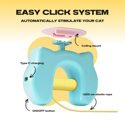 THE AUTOMATIC YO-YO TOY THAT DRIVES CATS WILD