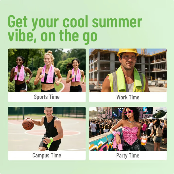 Stay Cool Anywhere – Instant Cooling Towel
